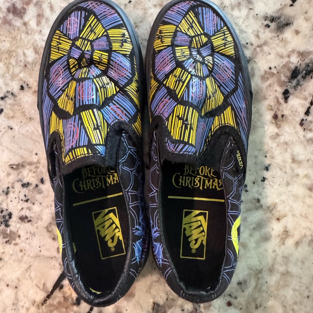 Two pairs of Vans Nightmare Before Christmas Kids Shoe